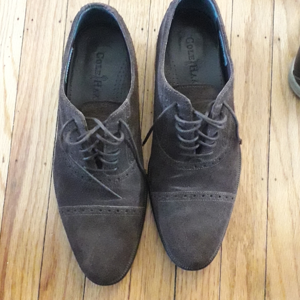 Brown suede Cole Haan's
